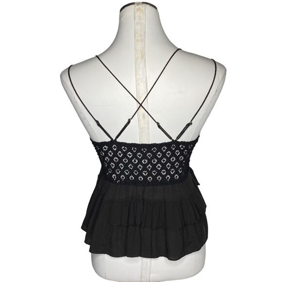Free People Black Adella Cami size XS NWT - Picture 4 of 11